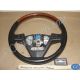 OEM 2006 2007 Cadillac CTS EBONY CASHMERE HEATED LEATHER & WOODGRAIN STEERING WHEEL #16866471/#16826130