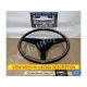 OEM 1970 Cadillac Eldorado Fleetwood Deville Calais Steering Wheel w/ Horn Pad & Woodgrain Inlay Trim (Tilt/Telescopic)