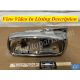 OEM 1963 Cadillac Fleetwood Deville Eldordo LEFT DRIVER SIDE REAR BUMPER END TAIL LIGHT HOUSING #3512757
