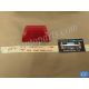 NEW 1965 1966 CADILLAC DEVILLE ELDORADO FLEETWOOD CALAIS DASH IN-CAR TEMP SENSOR GRILL COVER TRIM - RED