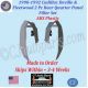 NEW 1990 1991 1992 Cadillac Deville Fleetwood Brougham 2 Pc Rear Quarter Panel Filler Set