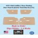 NEW Reproduction 1959-1960 Cadillac 2 Door Hardtop Interior Door Panel & Quarter Panel Backer Boards (4 Pcs) (CAD-DBD-525)