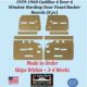 NEW Reproduction 1959-1960 Cadillac 6 Window 4 Door Hardtop Interior Door Panel Backer Boards (8 Pcs) (CAD-DBD-535)
