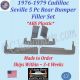 NEW 1977 1978 1979 Cadillac Deville & Fleetwood 2 Piece Front Fender Filler Set