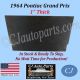 REM 1964 PONTIAC GRAND PRIX HOOD INSULATION IN STOCK - 1" THICK - GPX-HIN-015