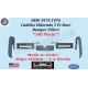 NEW 1975-1976 Cadillac Eldorado 5 Pc Rear Filler Set Bumper Fillers