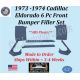NEW 1973 -1974 Cadillac Eldorado 6 Pc Front Bumper Filler Set