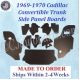 1969 1970 Cadillac Deville Convertible TRUNK SIDE BOARD PANELS #CAD-SDP-320
