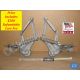 REBUILT FACTORY ORIGINAL 1957 CADILLAC ELDORADO FLEETWOOD DEVILLE  HOOD HINGES WITH SPRINGS - NEW RIVETS