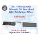 NEW 1977 1978 Cadillac Eldorado 2 Piece Rear Bezel Filler Set Bumper Fillers