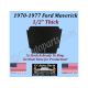 NEW 1970 1971 1972 1973 1974 1975 1976 1977 FORD MAVERICK HOOD INSULATION - 1/2" THICK - FAM-HIN-050
