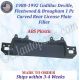 NEW 1980 1981 1982 1983 1984 1985 1986 1987 1988 1989 1990 1991 1992 Cadillac Deville Fleetwood Brougham Curved License Plate Filler