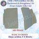 NEW 1980 1981 1982 1983 1984 1985 1986 1987 1988 1989 Cadillac Deville Fleetwood Brougham 2 Piece Front Fender Filler Set