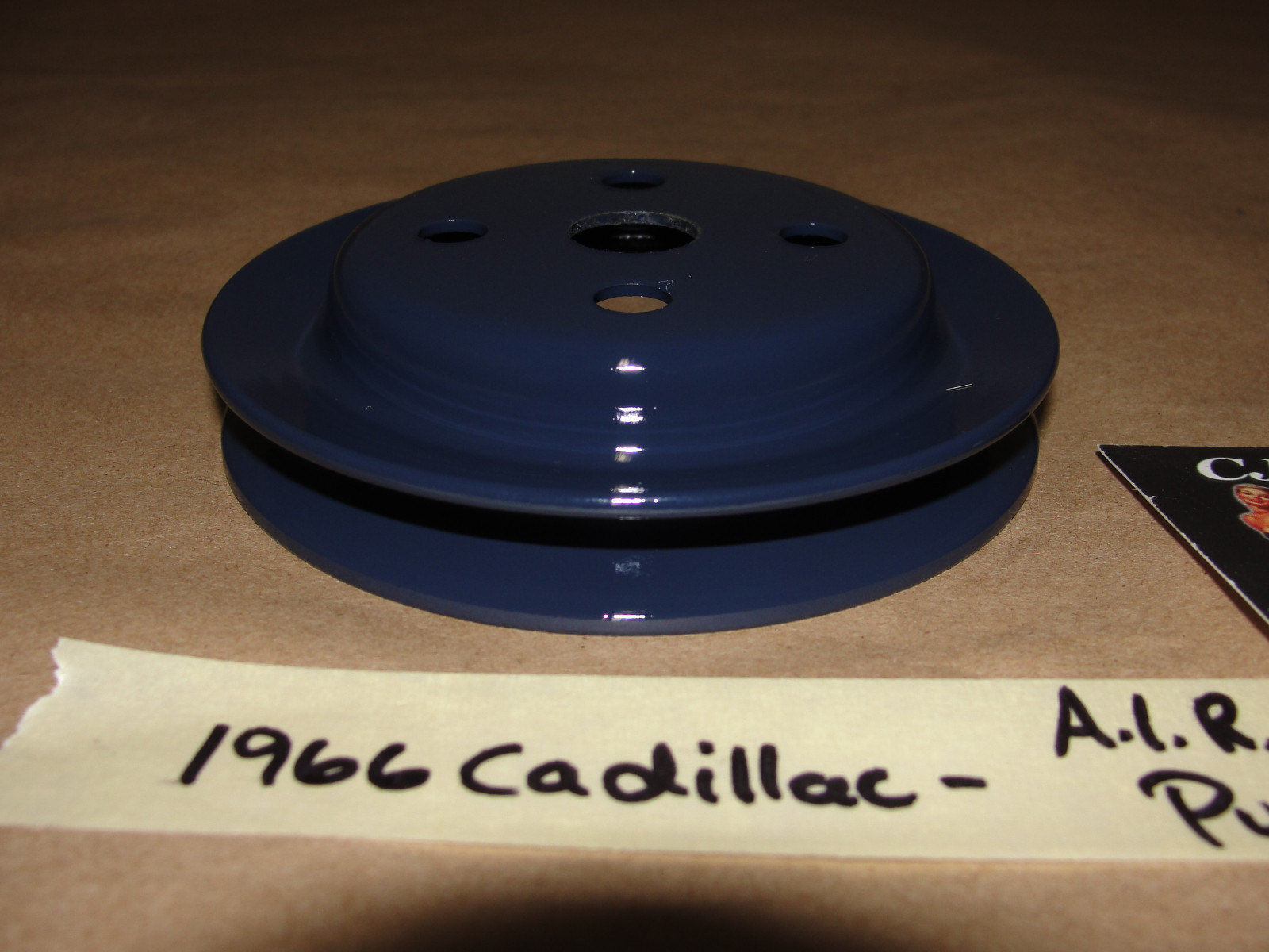 RESTORED 1965 1966 1967 Cadillac Fleetwood Deville Eldorado Calais 429 ENGINE A.I.R. SMOG PUMP PULLEY SINGLE GROOVE - Image 3