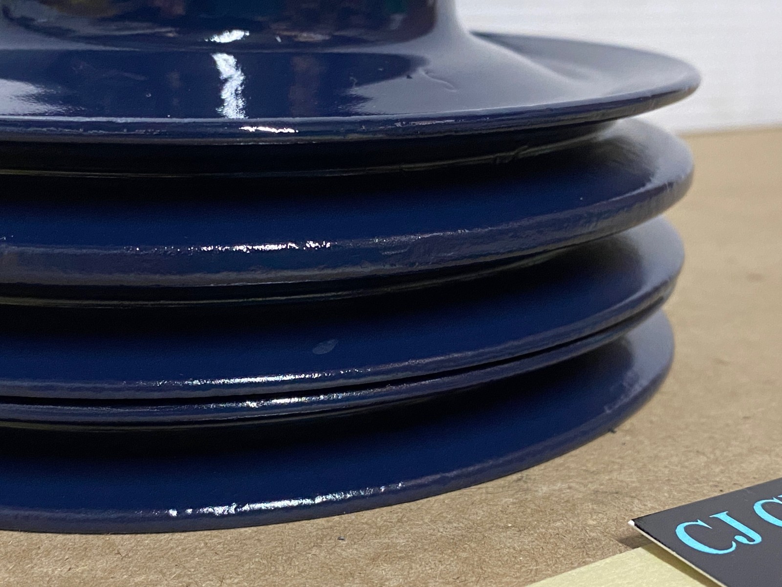 RESTORED 1958 1959 1960 1961 1962 1963 1964 1965 1966 1967 Cadillac Calais Fleetwood Deville Eldorado 365/390/429 ENGINE A/C WATER PUMP PULLEY ~ TRIPLE (3) GROOVE #1483552 - Image 5