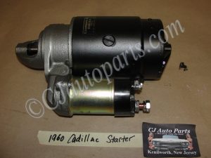 1959 1960 Cadillac REBUILT STARTER WITH NEW SOLENOID