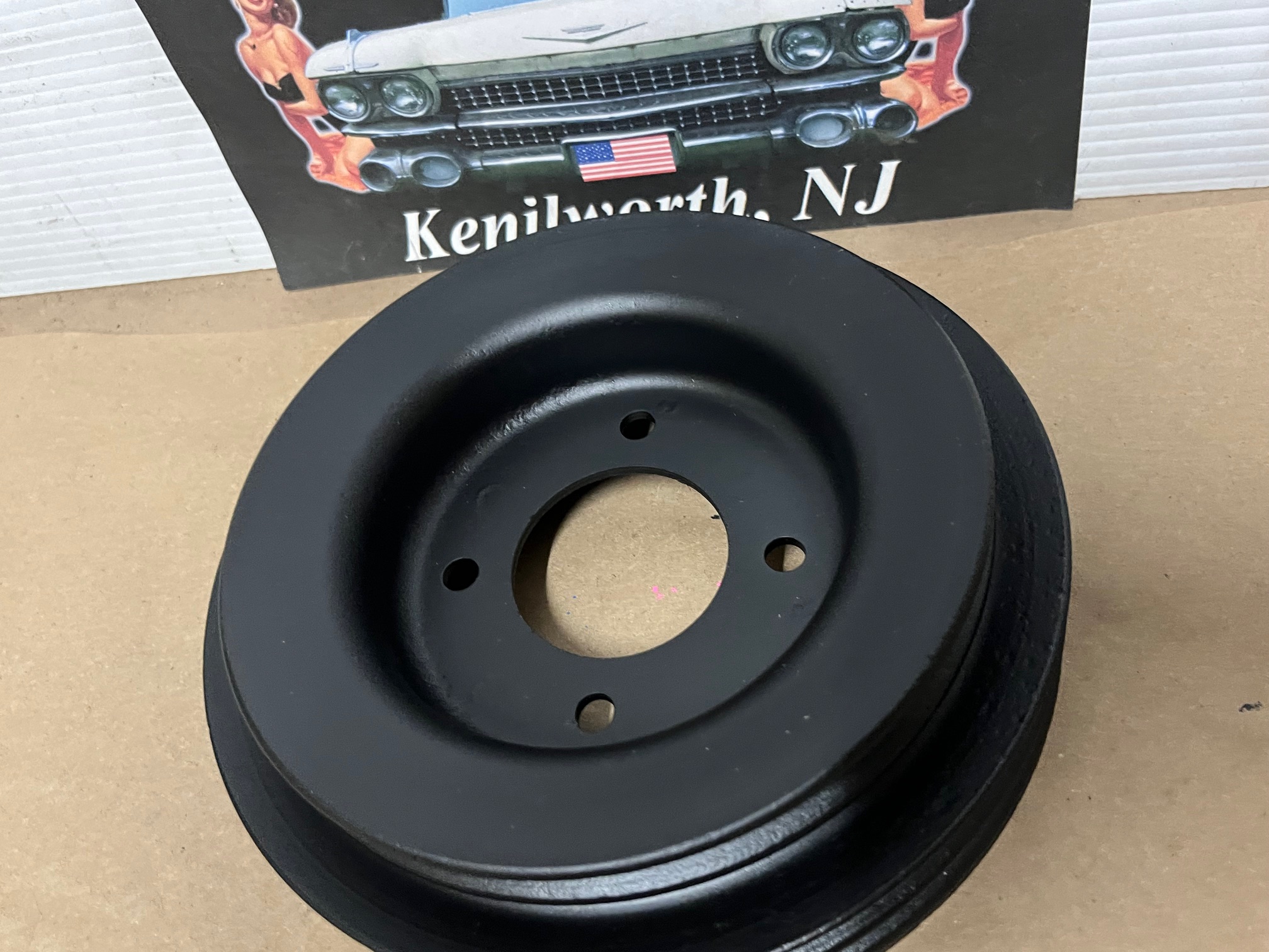 RESTORED 1968 1969 1971 1972 Cadillac Eldorado Fleetwood Deville Calais 472/500 STEEL CRANK CRANKSHAFT PULLEY TRIPLE (3) GROOVE #3515761 - Image 5