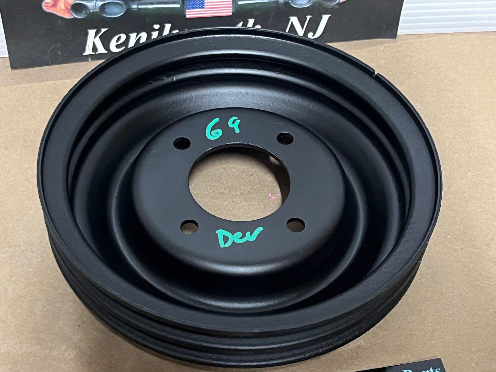 RESTORED 1968 1969 1971 1972 Cadillac Eldorado Fleetwood Deville Calais 472/500 STEEL CRANK CRANKSHAFT PULLEY TRIPLE (3) GROOVE #3515761 - Image 7