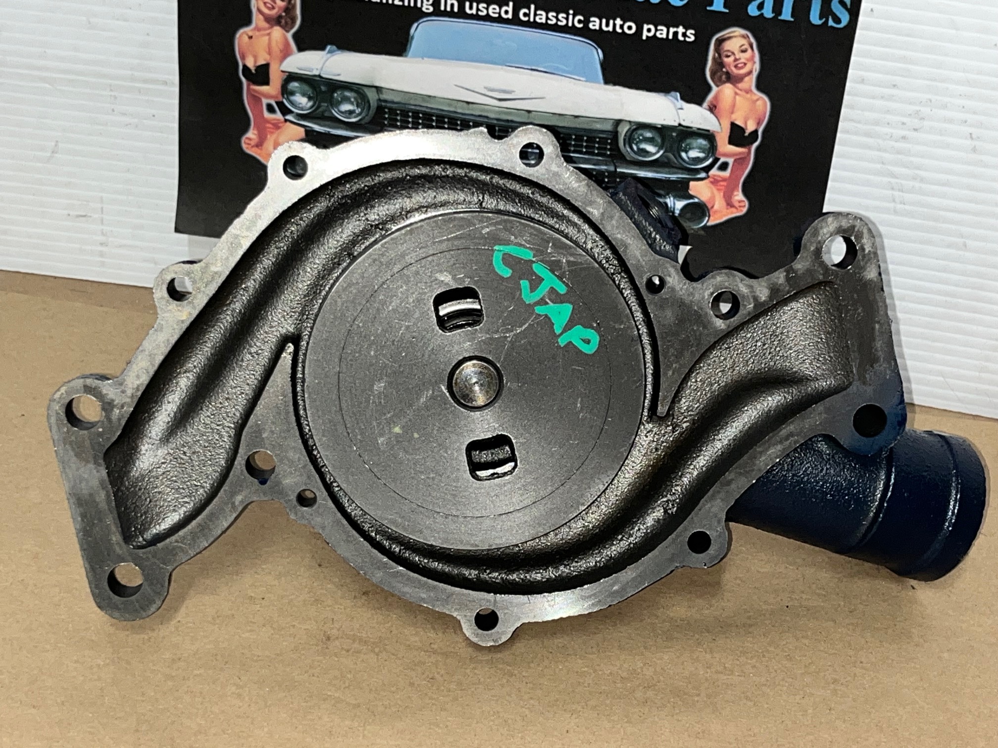 NEW 1965 1966 1967 Cadillac Deville Eldorado Fleetwood Calais WATER PUMP 2 OUTLETS 429 ENGINE WITH GASKET & SEAL - Image 10