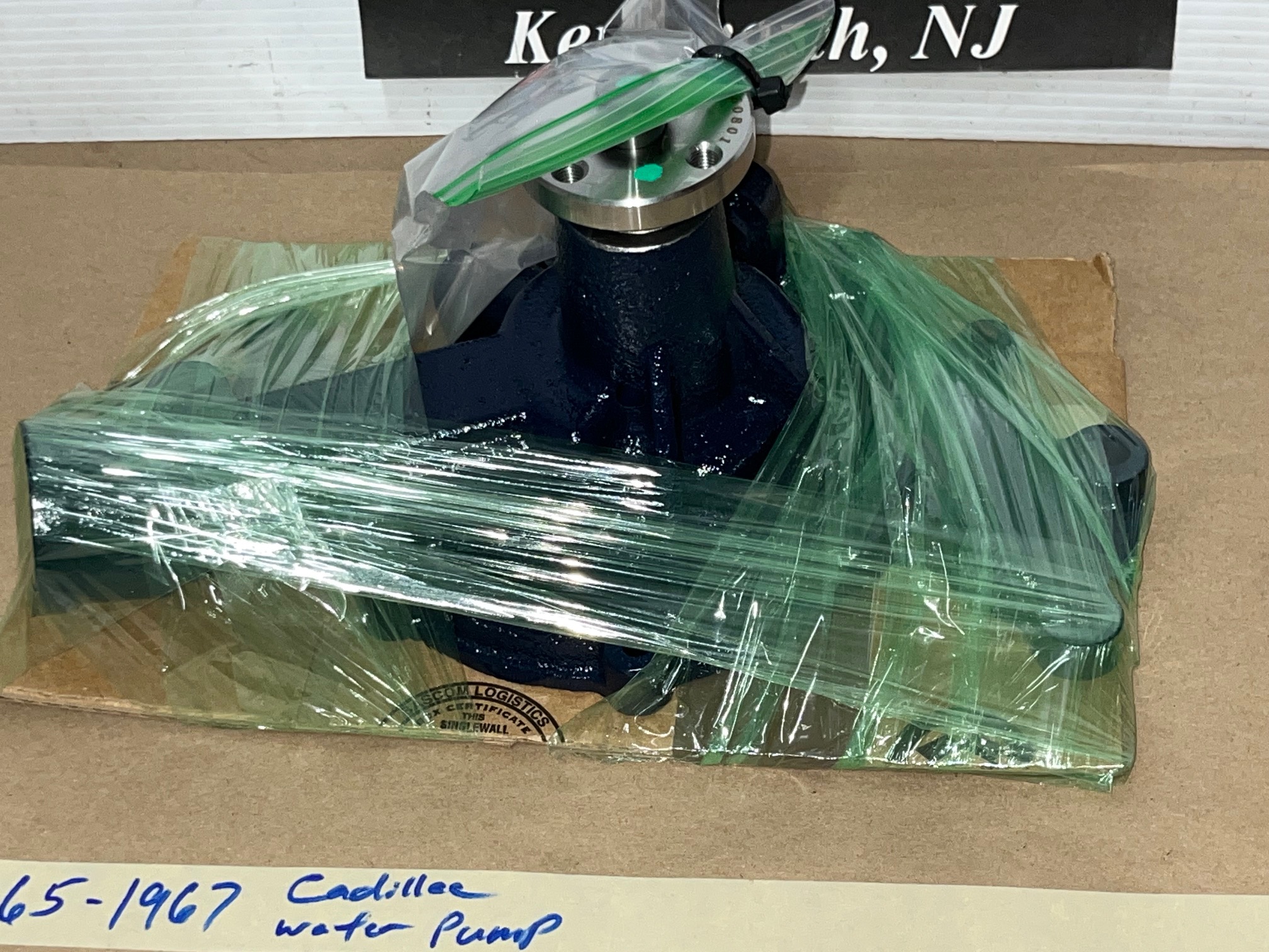 NEW 1965 1966 1967 Cadillac Deville Eldorado Fleetwood Calais WATER PUMP 2 OUTLETS 429 ENGINE WITH GASKET & SEAL - Image 12