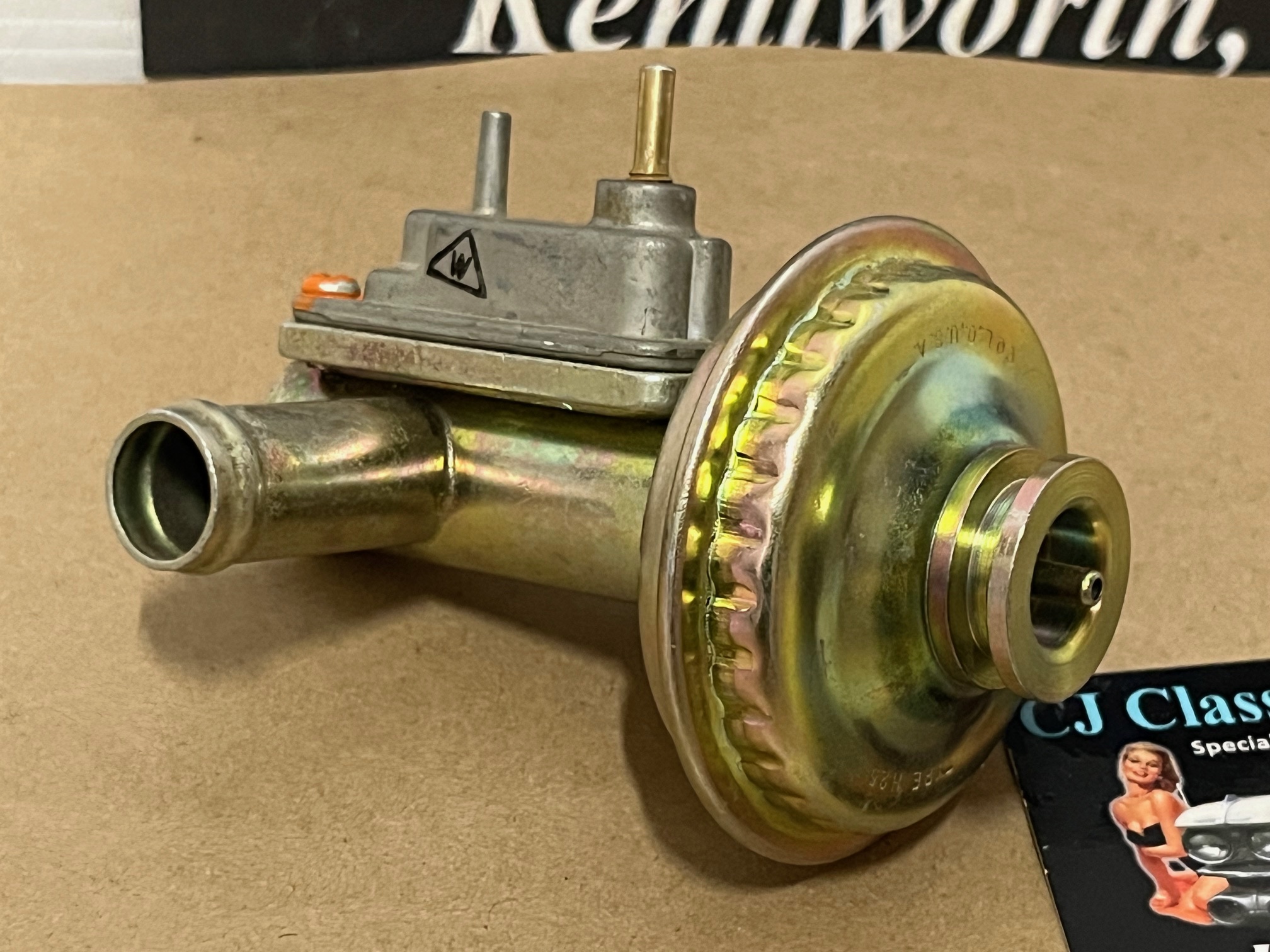 NEW NORS 1964 1965 1966 1967 1968 1969 1970 Cadillac Deville Fleetwood Eldorado A/C HEATER CONTROL VALVE - 3 VACUUM PORTS 1971 1972 1973 1974 1975 1976 Fleetwood Rear A/C - Image 4