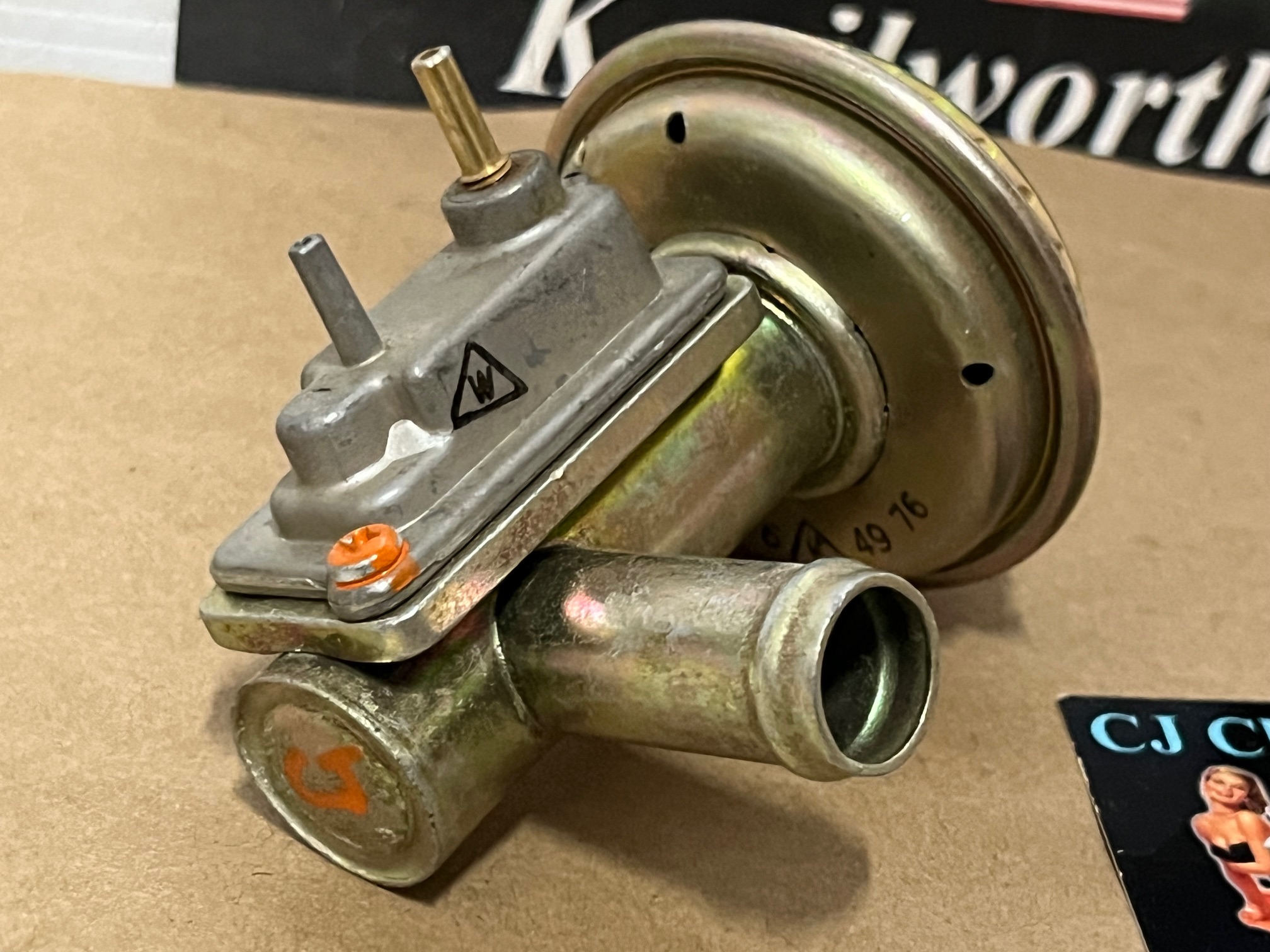 NEW NORS 1964 1965 1966 1967 1968 1969 1970 Cadillac Deville Fleetwood Eldorado A/C HEATER CONTROL VALVE - 3 VACUUM PORTS 1971 1972 1973 1974 1975 1976 Fleetwood Rear A/C - Image 5