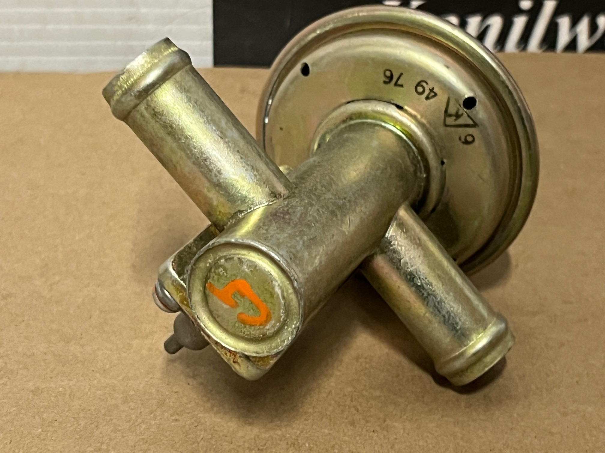 NEW NORS 1964 1965 1966 1967 1968 1969 1970 Cadillac Deville Fleetwood Eldorado A/C HEATER CONTROL VALVE - 3 VACUUM PORTS 1971 1972 1973 1974 1975 1976 Fleetwood Rear A/C - Image 6