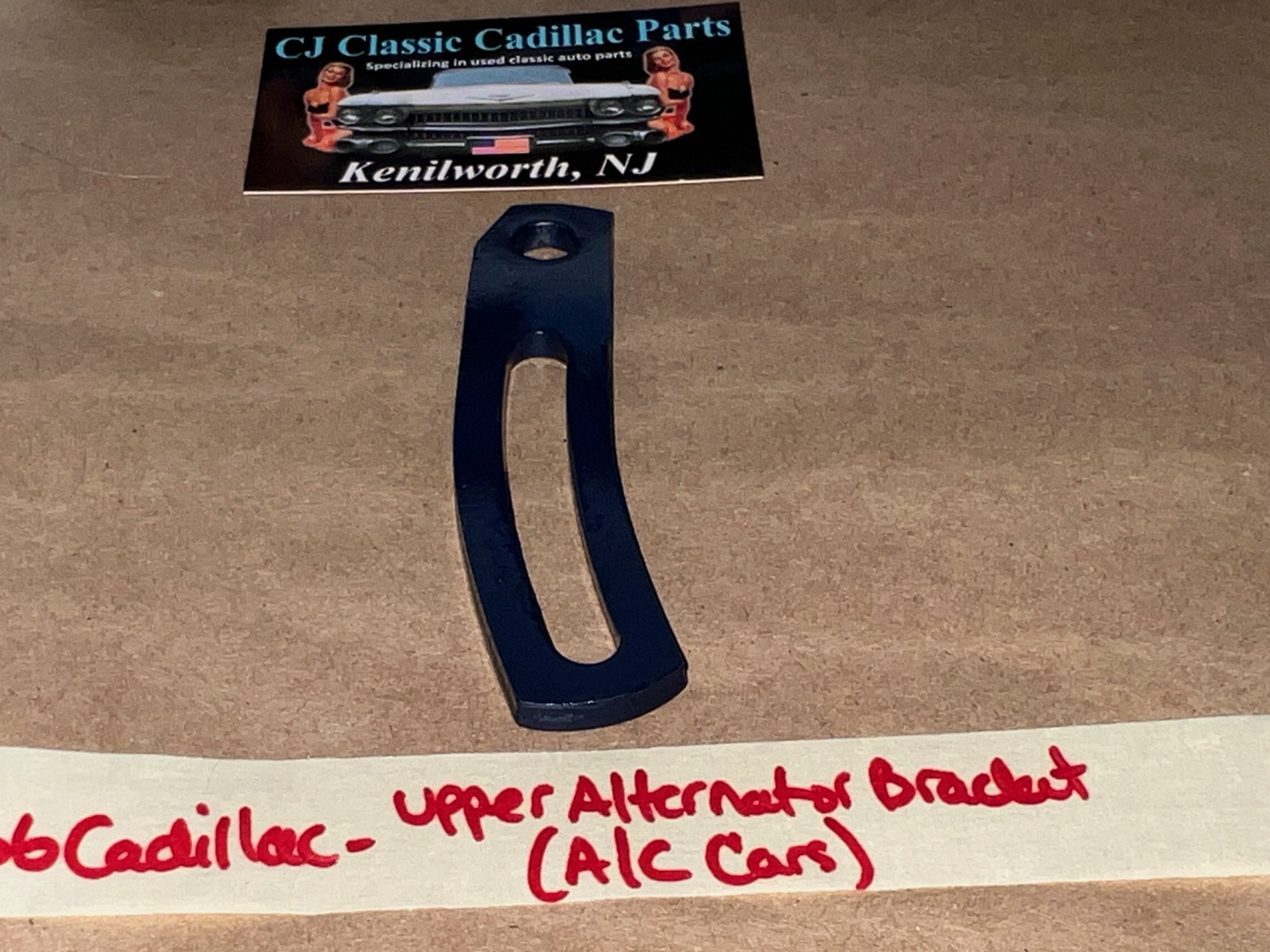 RESTORED 1963 1964 1965 1966 1967 Cadillac Deville Eldorado Fleetwood Calais 429 ENGINE UPPER ALTERNATOR ALT A/C MOUNTING BRACKET (A/C CAR) - Image 4