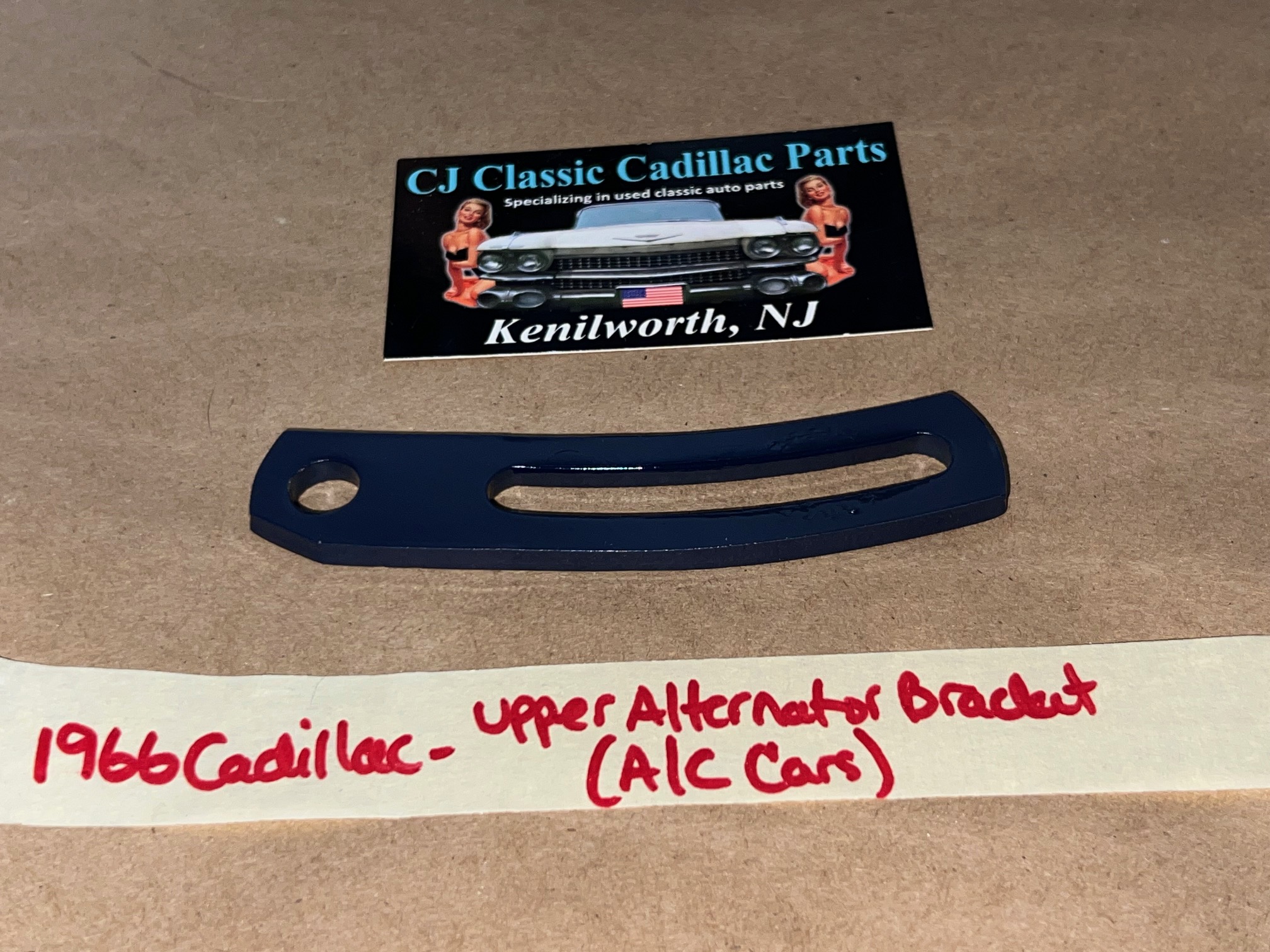 RESTORED 1963 1964 1965 1966 1967 Cadillac Deville Eldorado Fleetwood Calais 429 ENGINE UPPER ALTERNATOR ALT A/C MOUNTING BRACKET (A/C CAR) - Image 5