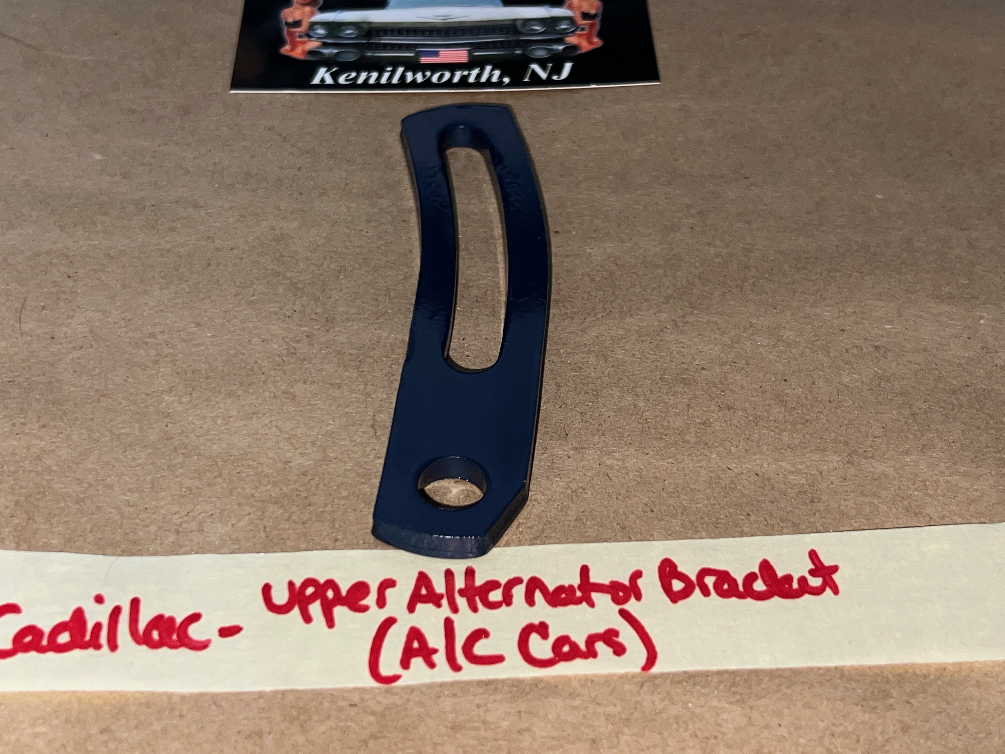 RESTORED 1963 1964 1965 1966 1967 Cadillac Deville Eldorado Fleetwood Calais 429 ENGINE UPPER ALTERNATOR ALT A/C MOUNTING BRACKET (A/C CAR) - Image 6