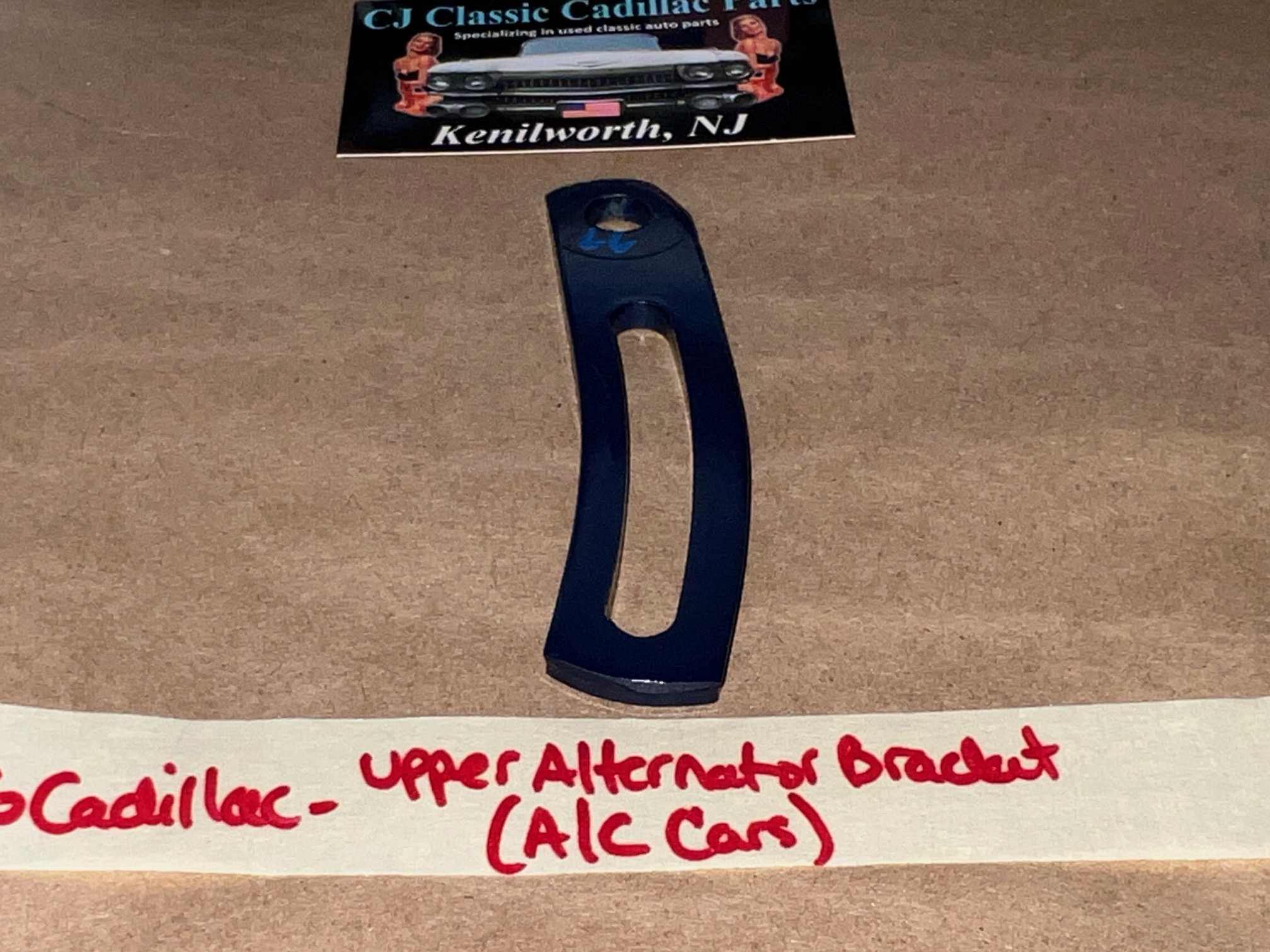 RESTORED 1963 1964 1965 1966 1967 Cadillac Deville Eldorado Fleetwood Calais 429 ENGINE UPPER ALTERNATOR ALT A/C MOUNTING BRACKET (A/C CAR) - Image 11