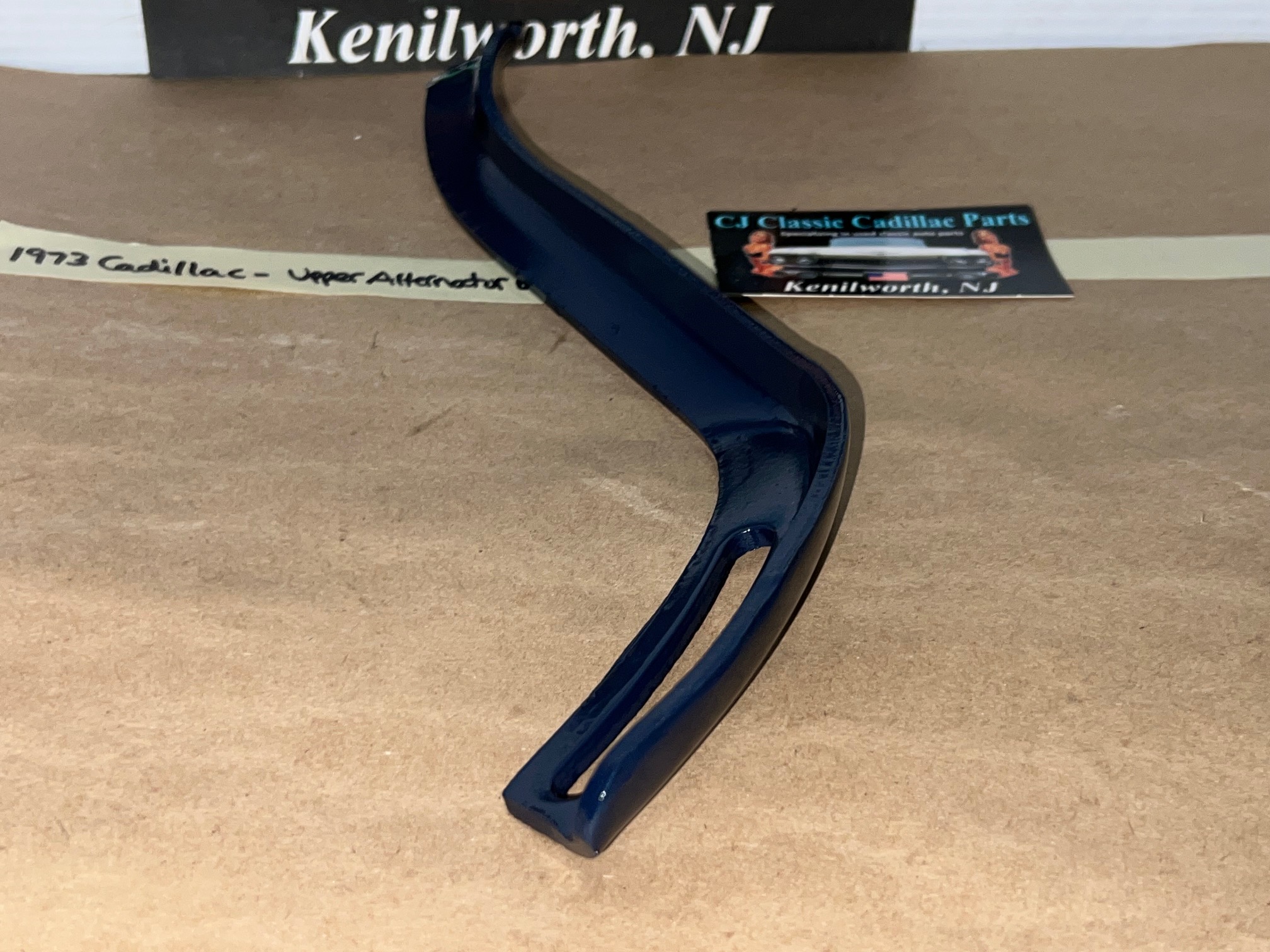 1968 1969 1970 1971 1972 1973 1974 1975 1976 Cadillac Deville Fleetwood Eldorado Calais 472/500 ENGINE FRONT UPPER ALTERNATOR ALT MOUNTING BRACKET LINK #1495999 - Image 11