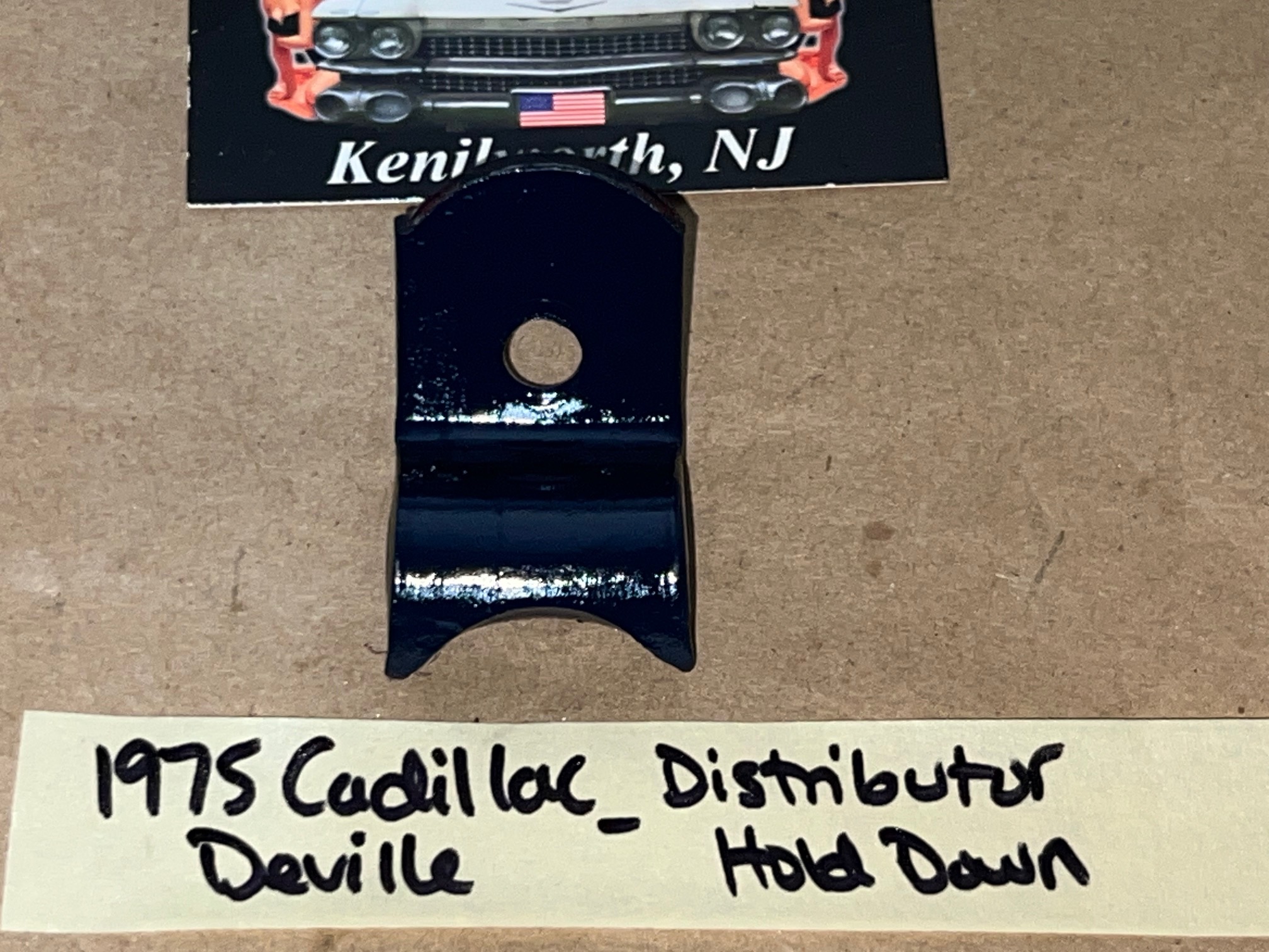 OEM 1968 1969 1970 1971 1972 1973 1974 1975 1976 1977 1978 1979 Cadillac DeVille Fleetwood Eldorado Calais 425/472/500 ENGINE DISTRIBUTOR HOLD DOWN BRACKET #1492249 - Image 11