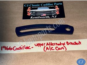 RESTORED 1963 1964 1965 1966 1967 Cadillac Deville Eldorado Fleetwood Calais 429 ENGINE UPPER ALTERNATOR ALT A/C MOUNTING BRACKET (A/C CAR)