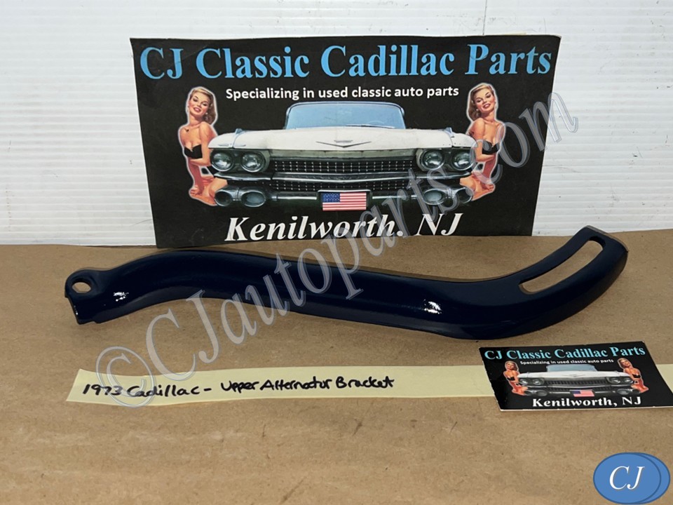 1968 1969 1970 1971 1972 1973 1974 1975 1976 Cadillac Deville Fleetwood Eldorado Calais 472/500 ENGINE FRONT UPPER ALTERNATOR ALT MOUNTING BRACKET LINK #1495999