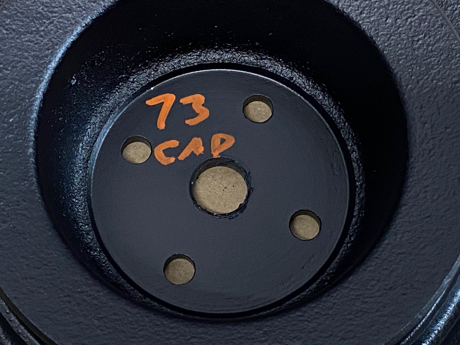 RESTORED 1973 73 Cadillac Deville Eldorado Calais Fleetwood 472 500 Engine WATER PUMP PULLEY DOUBLE GROOVE #1601101 - Image 9