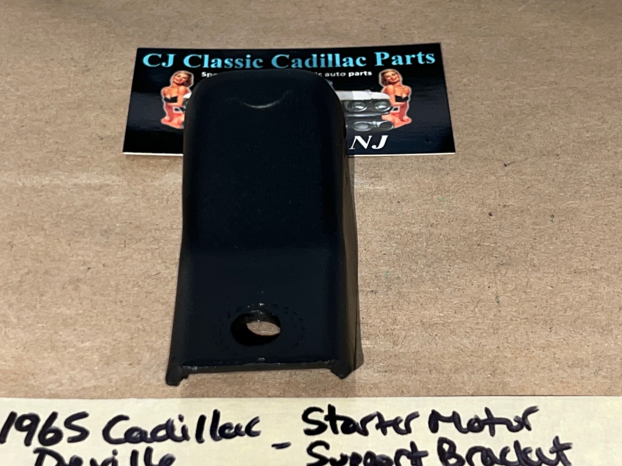 OEM 1965 1966 1967 Cadillac Deville Fleetwood Eldorado Calais 429 Engine STARTER MOTOR MOUNTING BRACKET SUPPORT BRACE #1481342 - Image 5