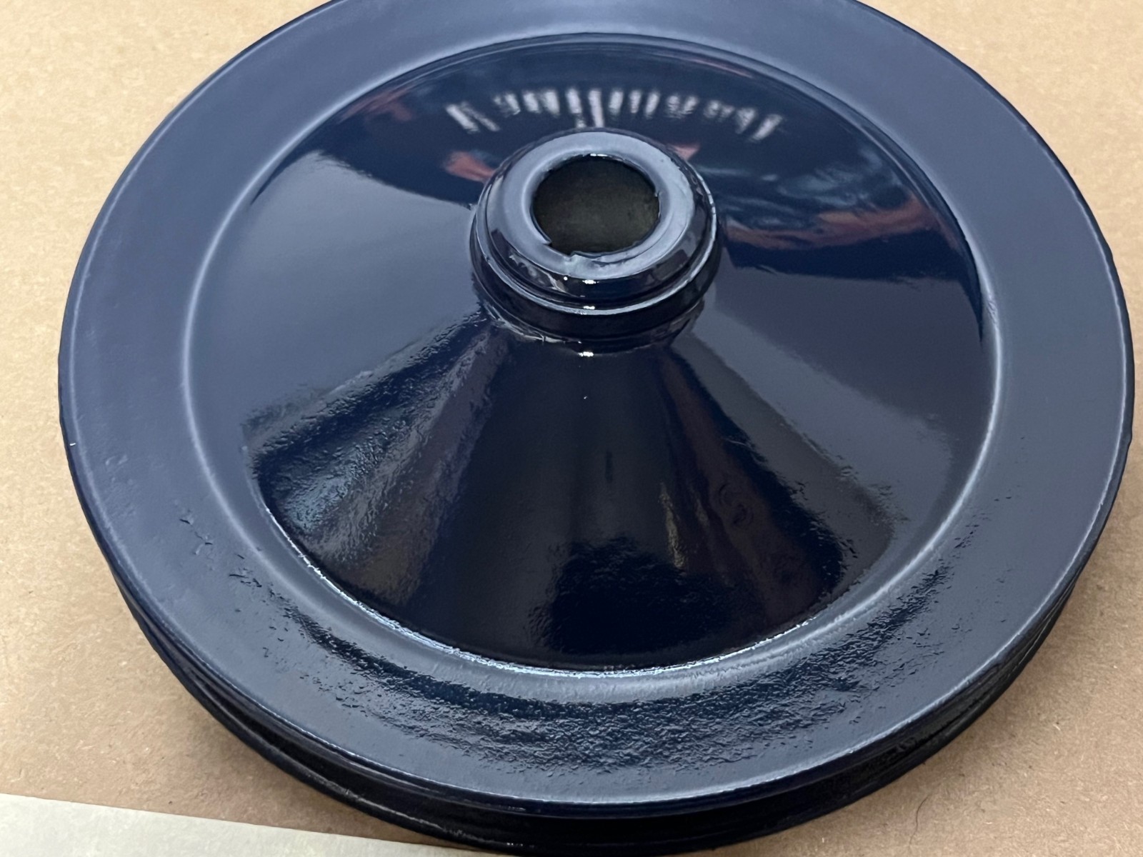 RESTORED 1957 1958 1961 1962 Cadillac Deville, Eldorado, Series 60 Fleetwood, Series 62, 390 Engine POWER STEERING PUMP PULLEY SINGLE GROOVE #1470535 - Image 5