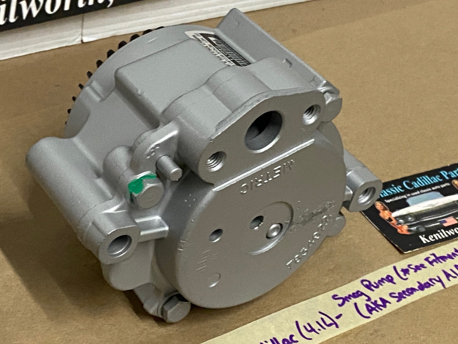REBUILT 1980 1981 1982 1983 1984 1985 Cadillac Deville Eldorado Fleetwood Seville Commercial Chassis SMOG EMISSIONS SECONDARY A.I.R. INJECTION PUMP - Image 11