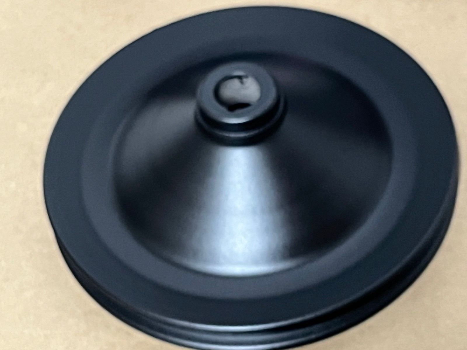 RESTORED 1964 1965 1966 1967 1968 1969 1670 1971 1972 CADILLAC CALAIS FLEETWOOD ELDORADO DEVILLE 429 ENGINE POWER STEERING PUMP PULLEY SINGLE ONE GROOVE #1490902 - Image 4