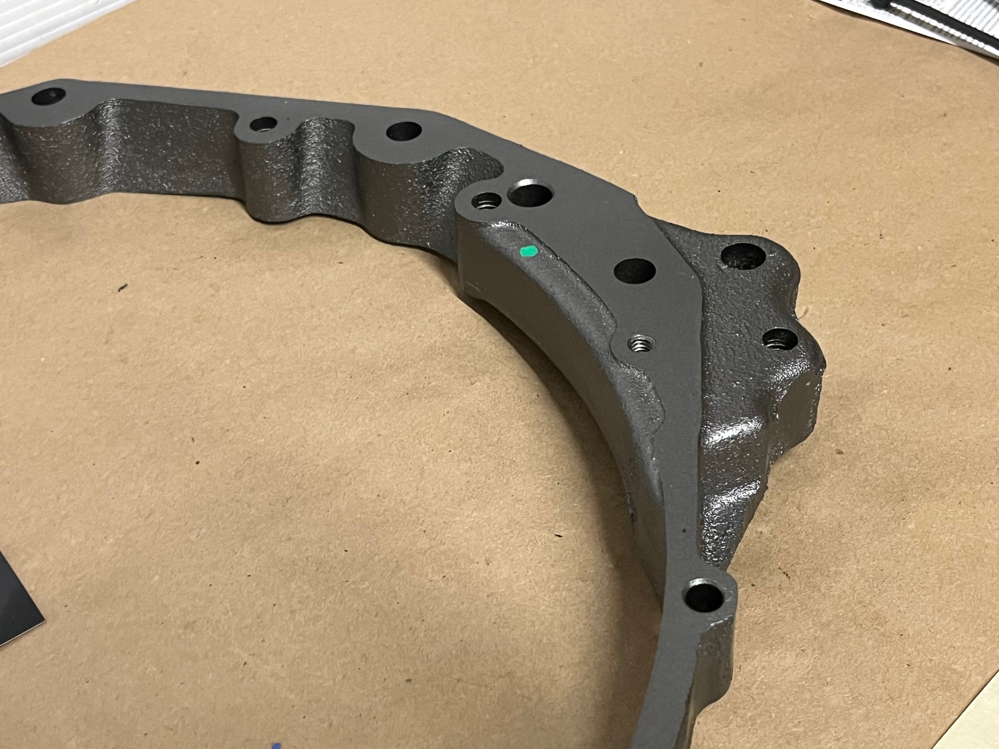 OEM 1964 64 Cadillac Deville Eldorado Fleetwood 429 Engine TURBO HYDRAMATIC TRANSMISSION TH400 ADAPTER PLATE #3513193 - Image 16