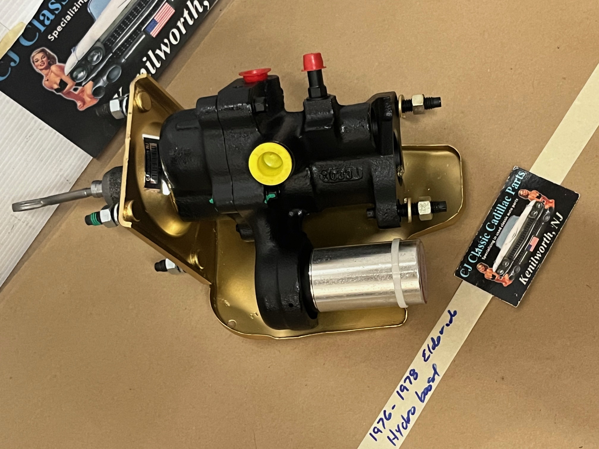 REBUILT ORIGINAL 1976 1977 1978 CADILLAC ELDORADO 1976 FLEETWOOD COMMERCIAL CHASSIS POWER BRAKE HYDROBOOST BOOSTER UNIT - Image 4