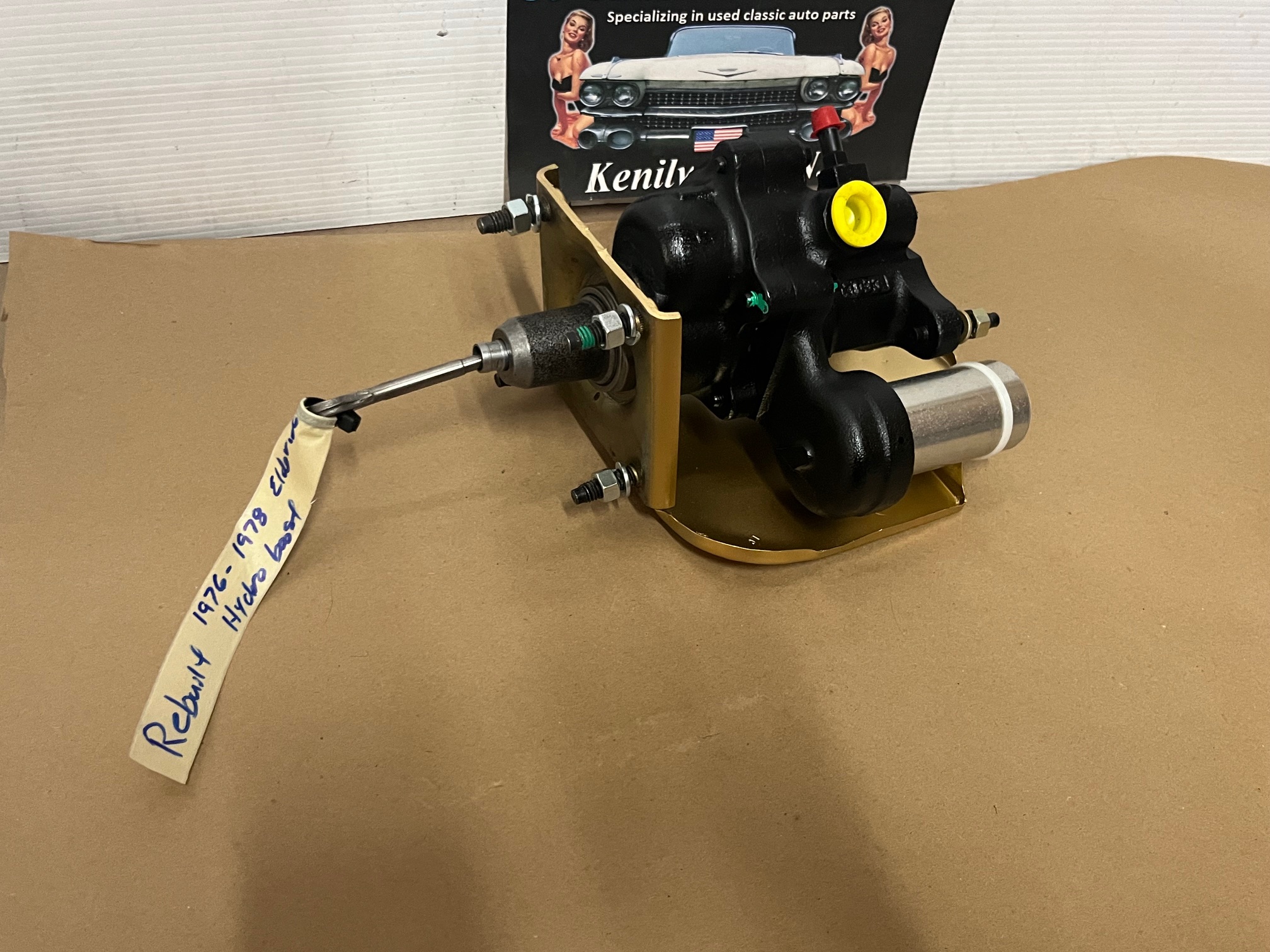 REBUILT ORIGINAL 1976 1977 1978 CADILLAC ELDORADO 1976 FLEETWOOD COMMERCIAL CHASSIS POWER BRAKE HYDROBOOST BOOSTER UNIT - Image 12