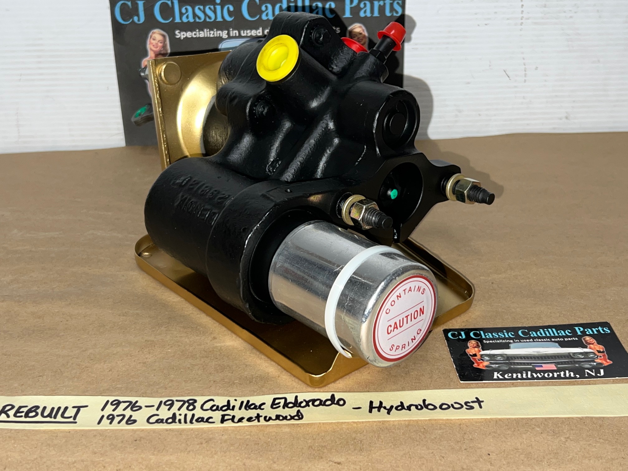 REBUILT ORIGINAL 1976 1977 1978 CADILLAC ELDORADO 1976 FLEETWOOD COMMERCIAL CHASSIS POWER BRAKE HYDROBOOST BOOSTER UNIT - Image 2