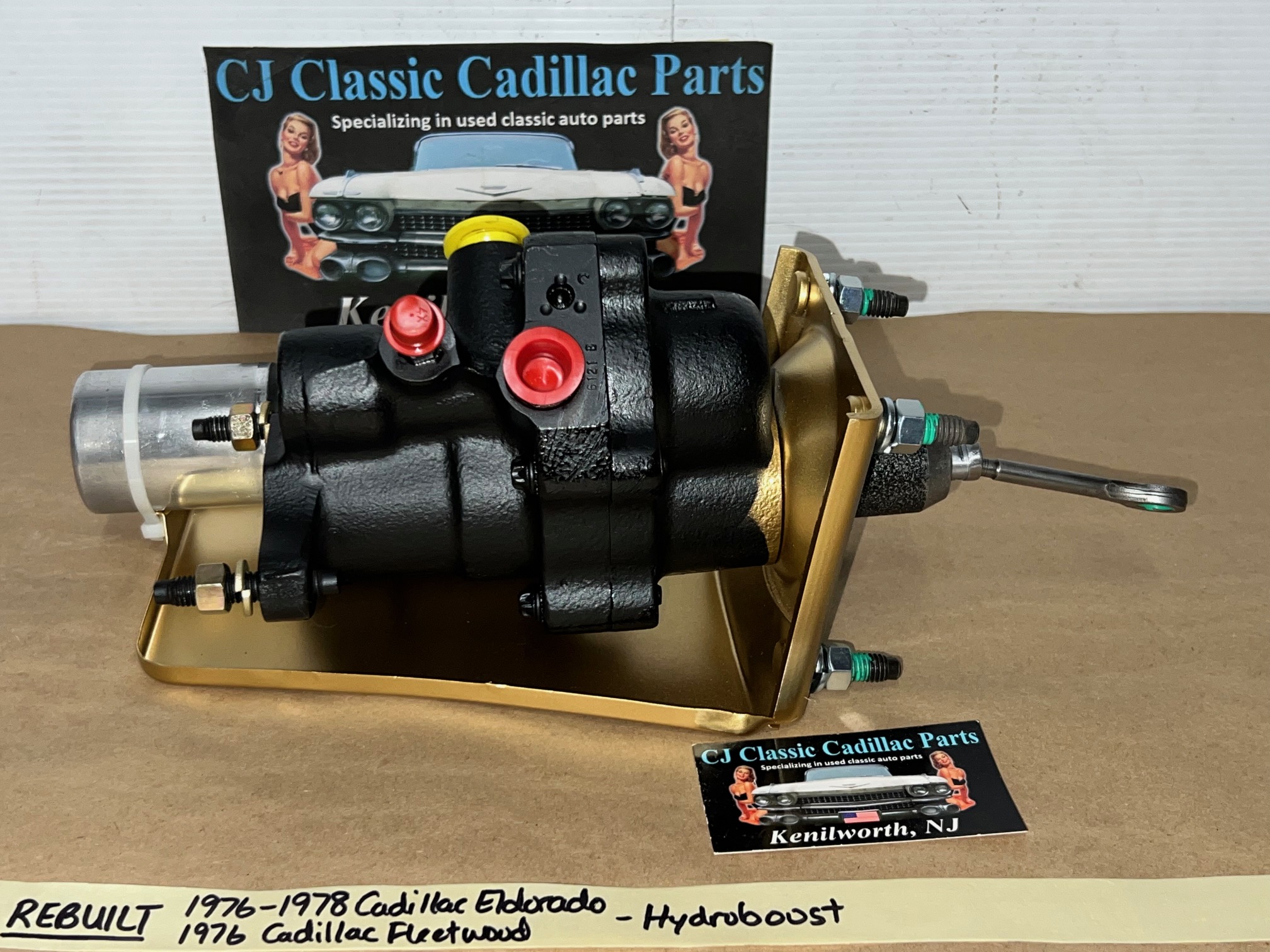 REBUILT ORIGINAL 1976 1977 1978 CADILLAC ELDORADO 1976 FLEETWOOD COMMERCIAL CHASSIS POWER BRAKE HYDROBOOST BOOSTER UNIT - Image 9
