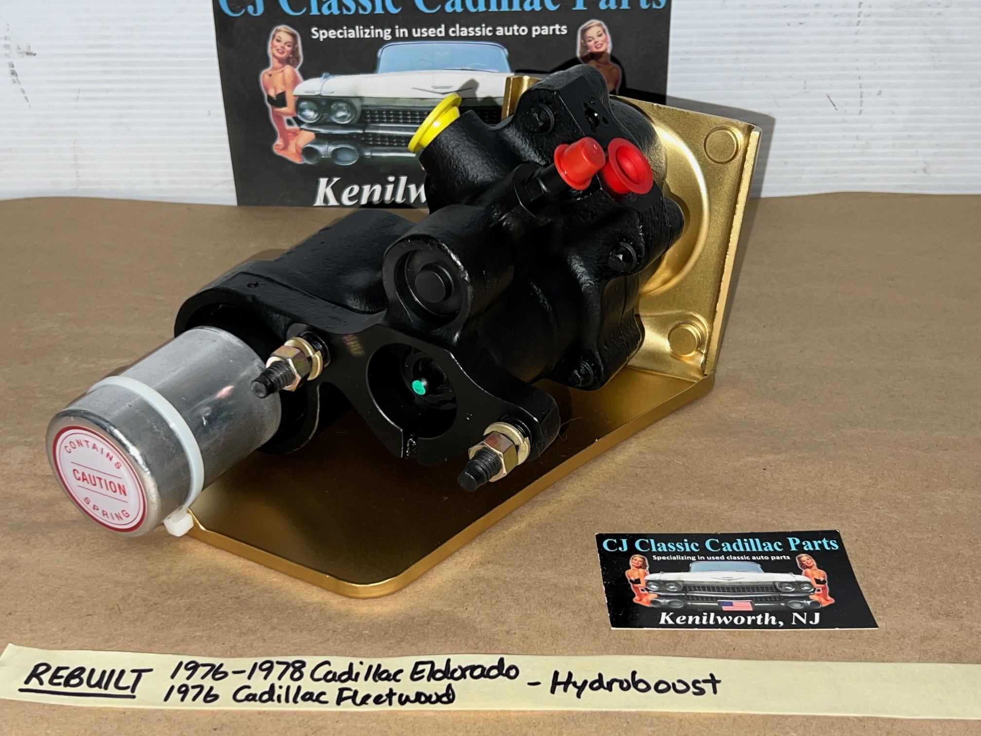 REBUILT ORIGINAL 1976 1977 1978 CADILLAC ELDORADO 1976 FLEETWOOD COMMERCIAL CHASSIS POWER BRAKE HYDROBOOST BOOSTER UNIT - Image 10