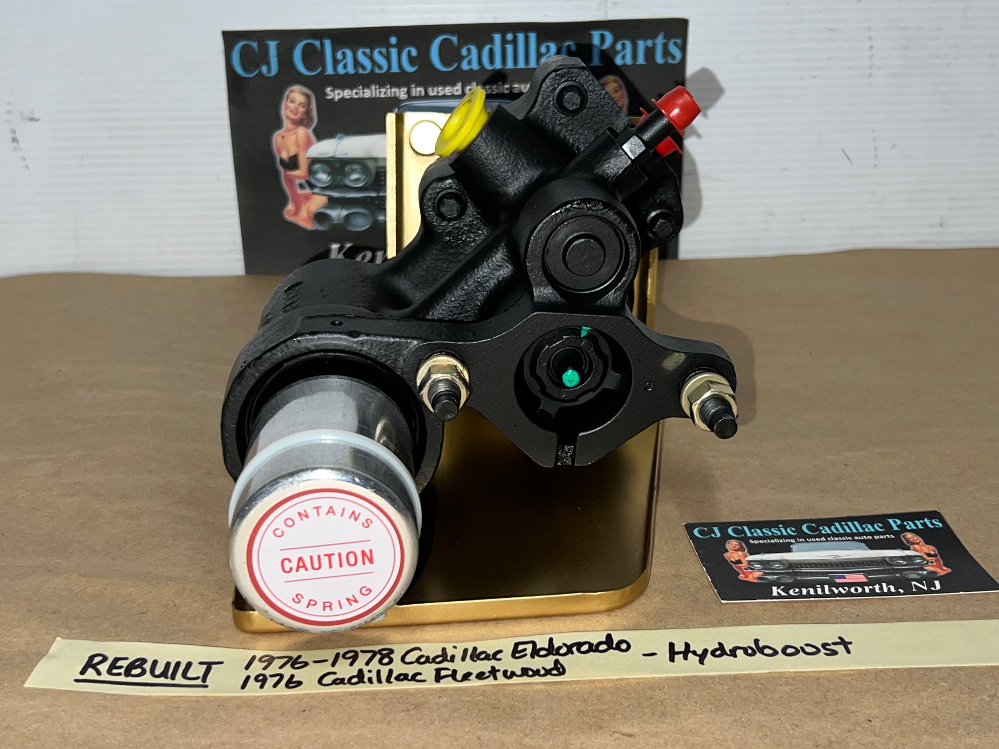 REBUILT ORIGINAL 1976 1977 1978 CADILLAC ELDORADO 1976 FLEETWOOD COMMERCIAL CHASSIS POWER BRAKE HYDROBOOST BOOSTER UNIT - Image 11