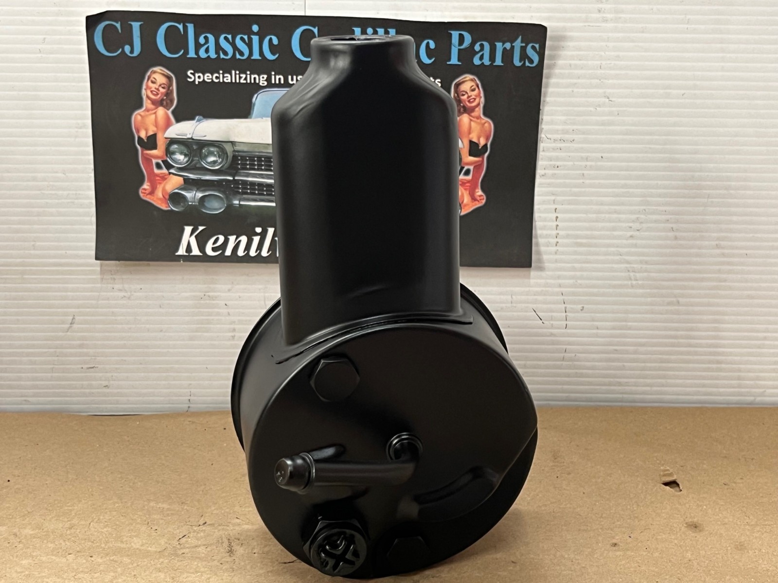 REBUILT 1963 1964 1965 1966 1967 CADILLAC ELDORADO DEVILLE CALAIS FLEETWOOD POWER STEERING PUMP W/FACTORY ORIGINAL RESERVOIR HOUSING - Image 4