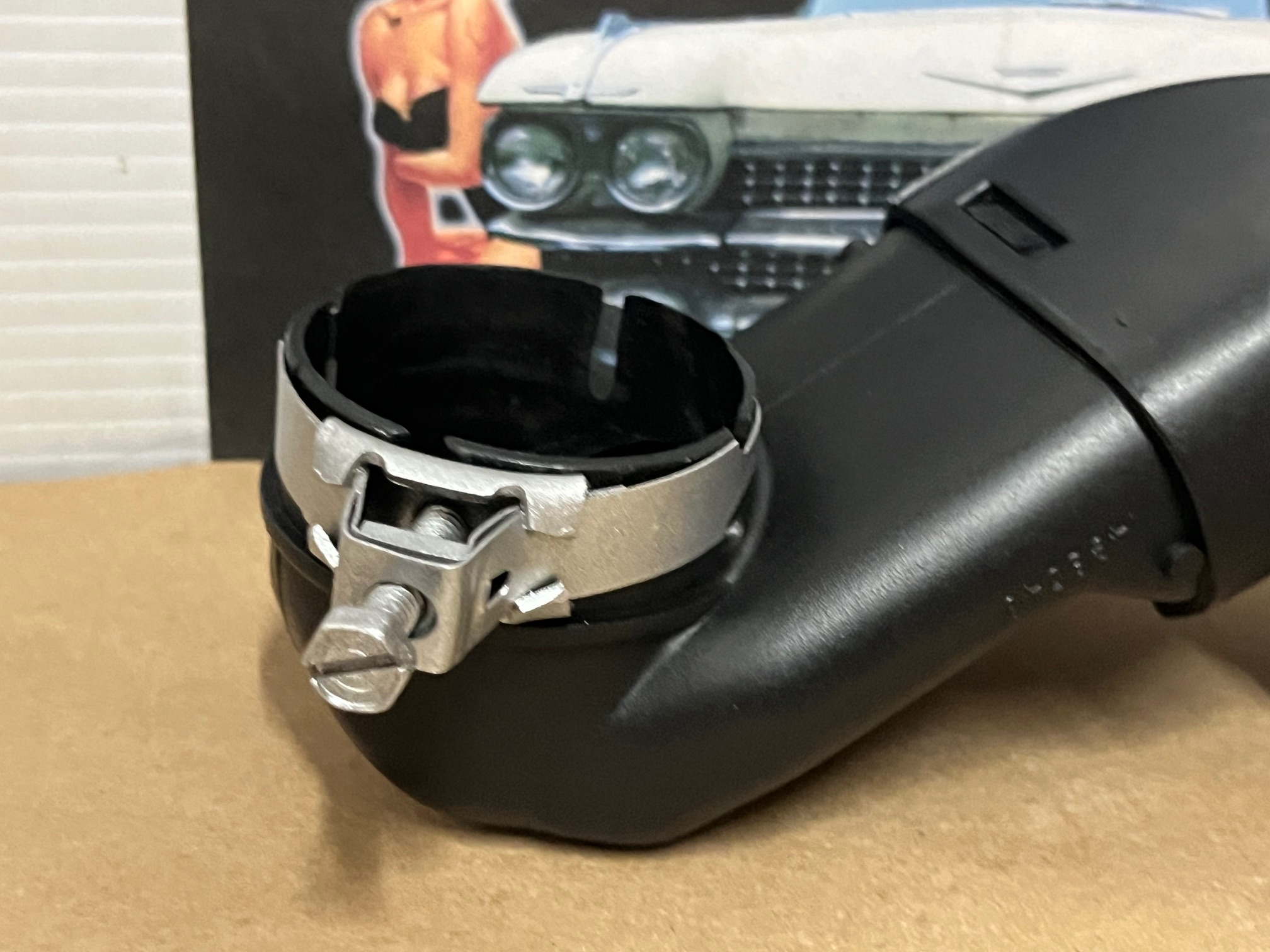 OEM 1971 1972 1973 1974 1975 1976 1977 1978 1979 CADILLAC DEVILLE FLEETWOOD ELDORADO 472/500/425 AIR CLEANER HEAT RISER TUBE PLASTIC ELBOW #1498546/#1498547 - Image 2