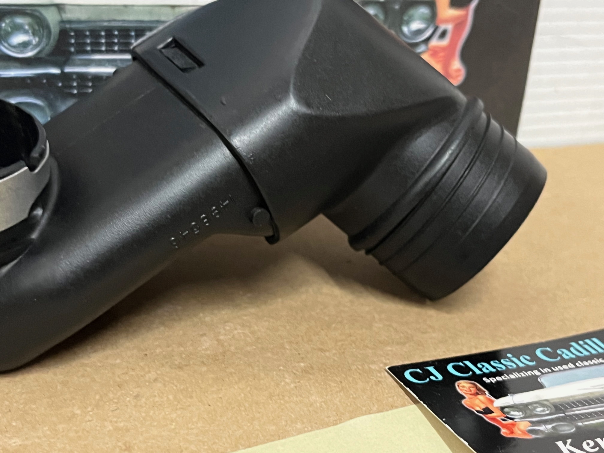 OEM 1971 1972 1973 1974 1975 1976 1977 1978 1979 CADILLAC DEVILLE FLEETWOOD ELDORADO 472/500/425 AIR CLEANER HEAT RISER TUBE PLASTIC ELBOW #1498546/#1498547 - Image 3